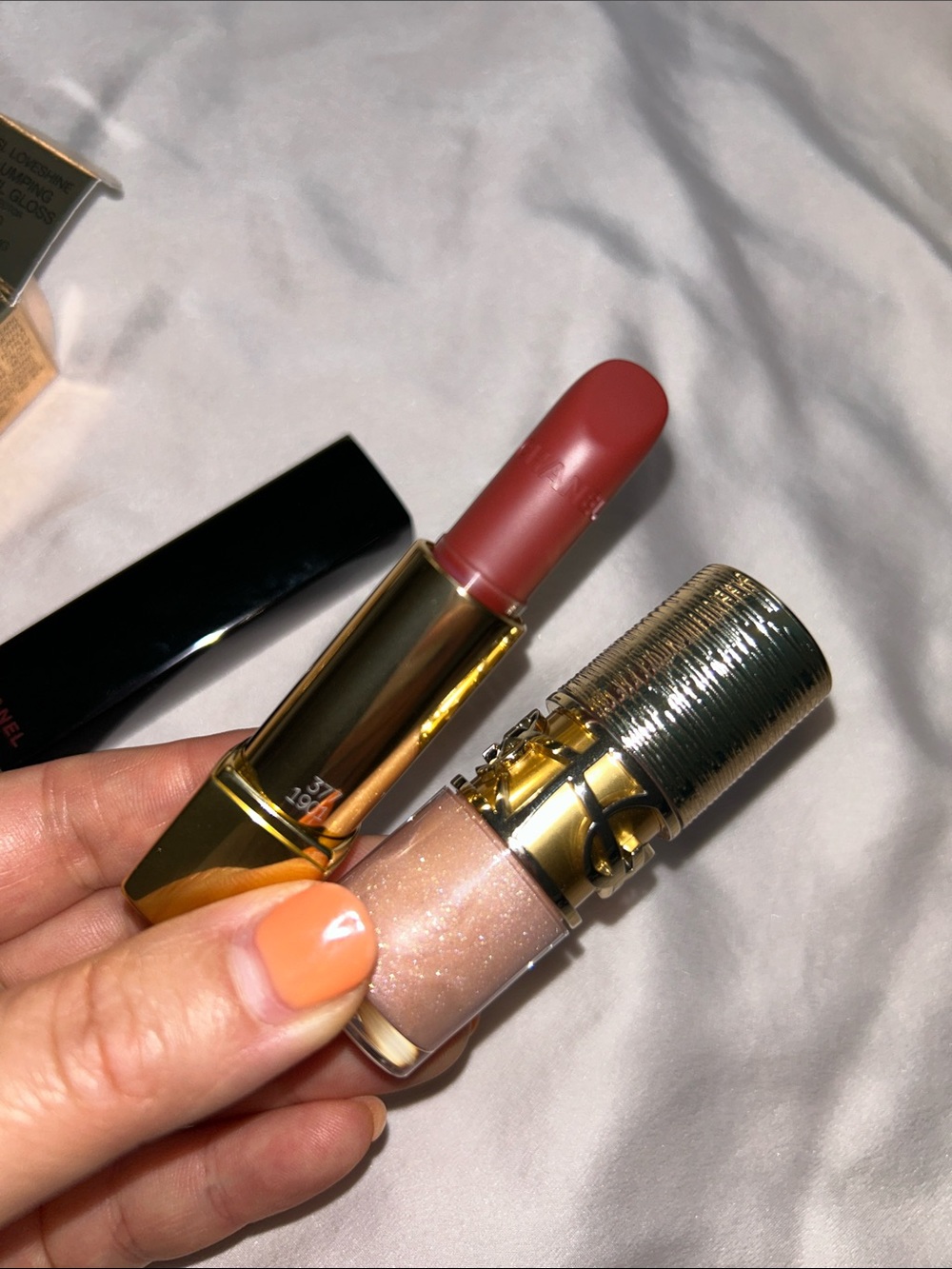 YSL & Chanel limited edition lip 2 pc